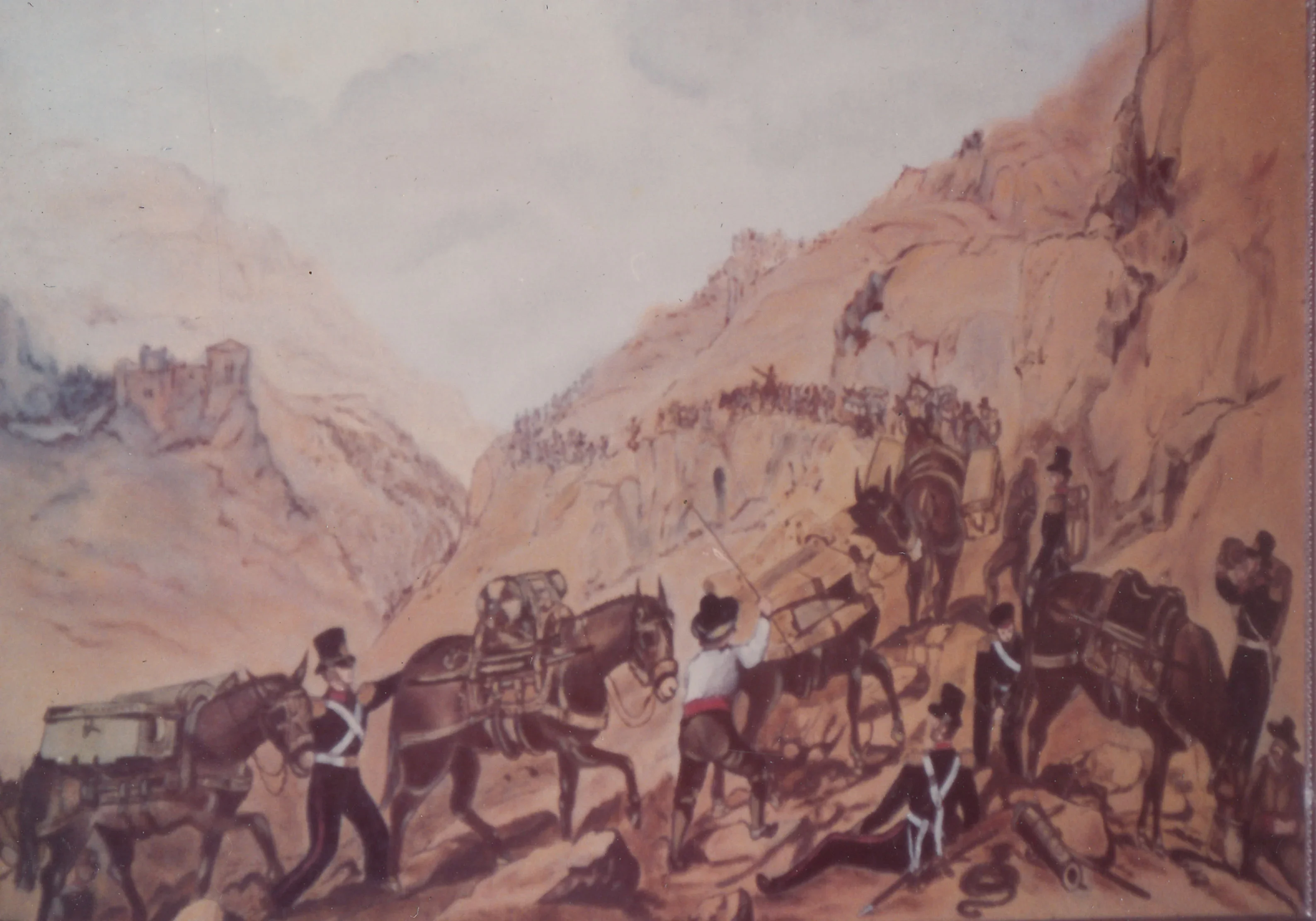 ‘Mountain Artillery in the Italian Alps’