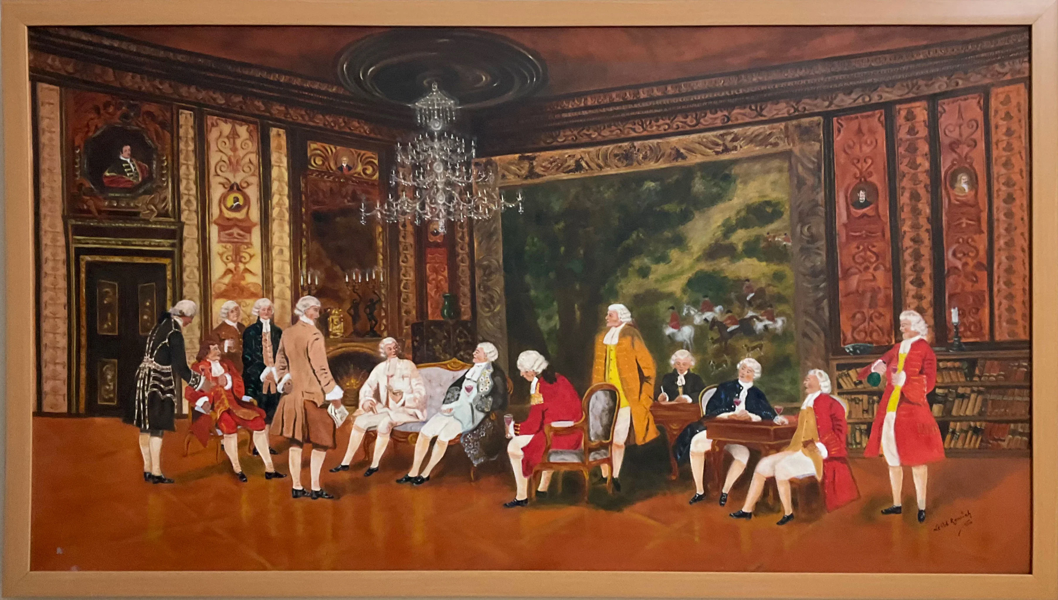 An adaptation of two of F M Bennett’s paintings