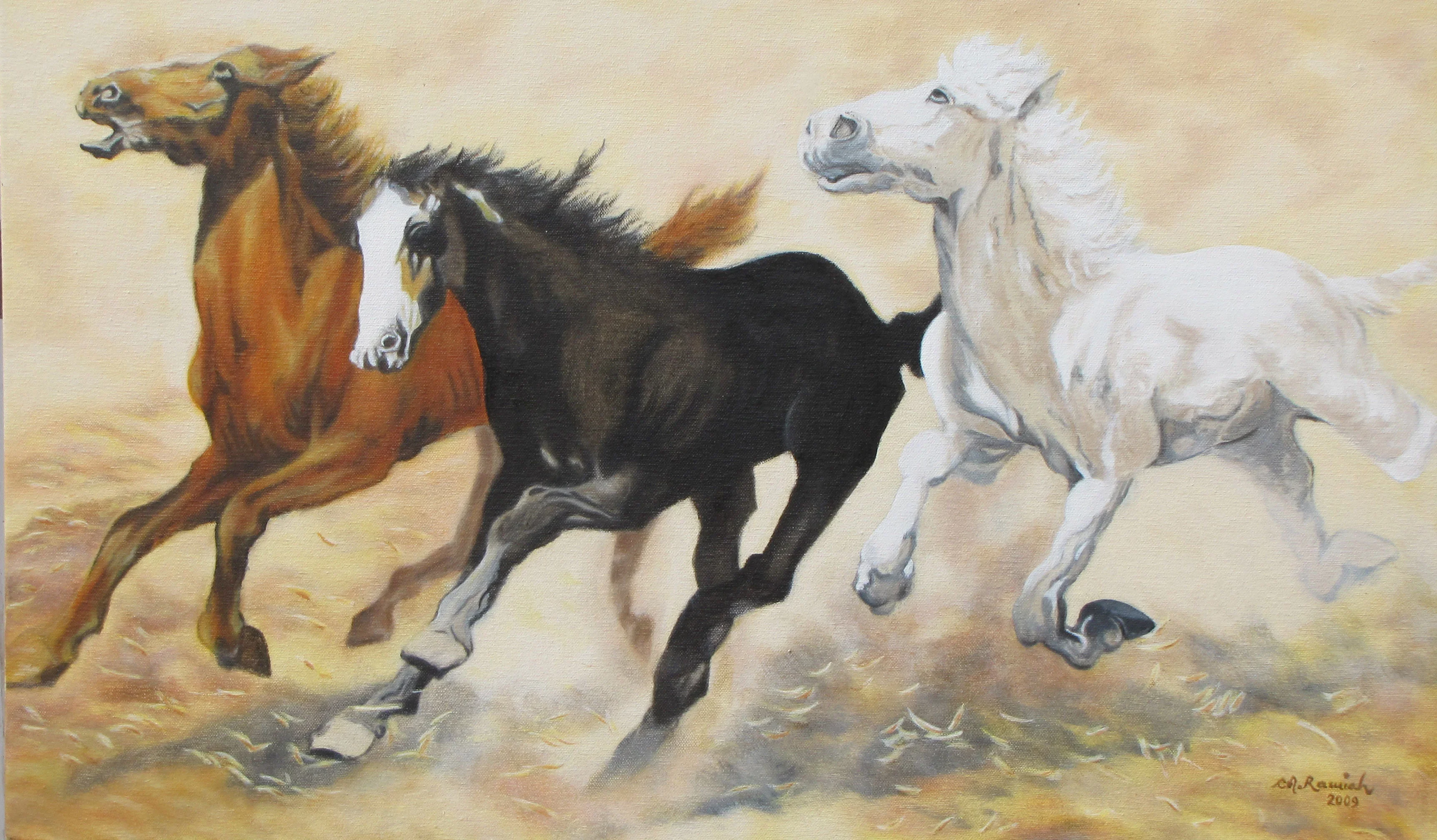 ‘The Galloping Trio’